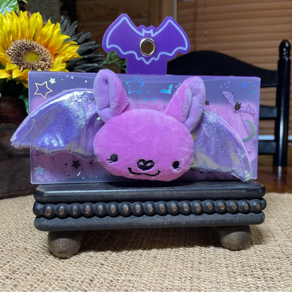 PLUSH BAT HALLOWEEN Spa Hair Headband
